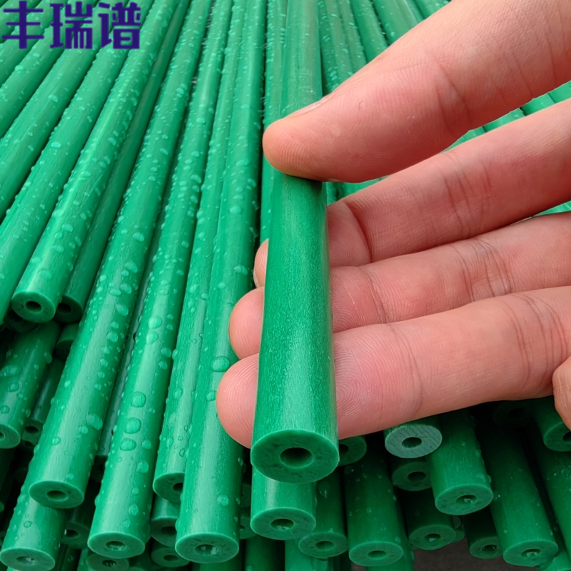 绿色玻璃纤维管种植园林灌溉喷头支撑杆 高弹高韧耐高温抗冰冻 厂家直供
